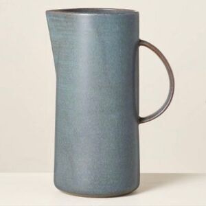 Hearth& Hand Stearling Blue Pitcher 71oz